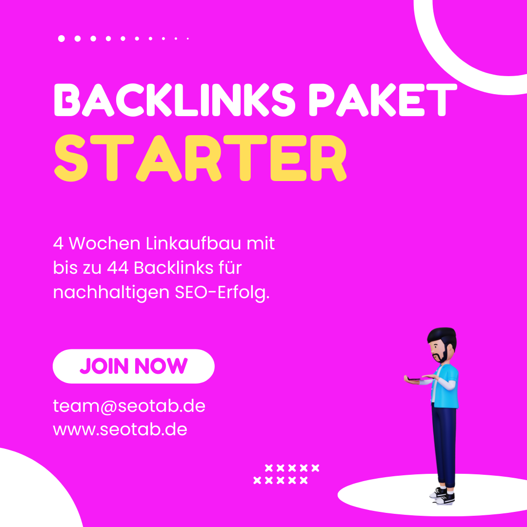 Backlink Paket Starter